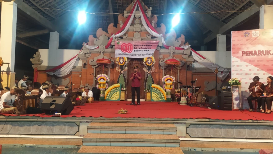 Puncak Perayaan HUT RI ke-80 di Desa Penarukan Berlangsung Meriah